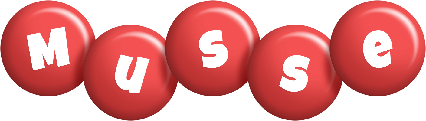 Musse candy-red logo