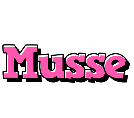 Musse girlish logo