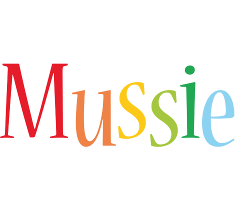 Mussie birthday logo