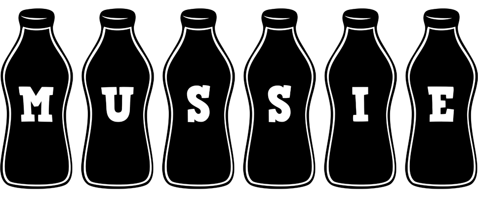 Mussie bottle logo