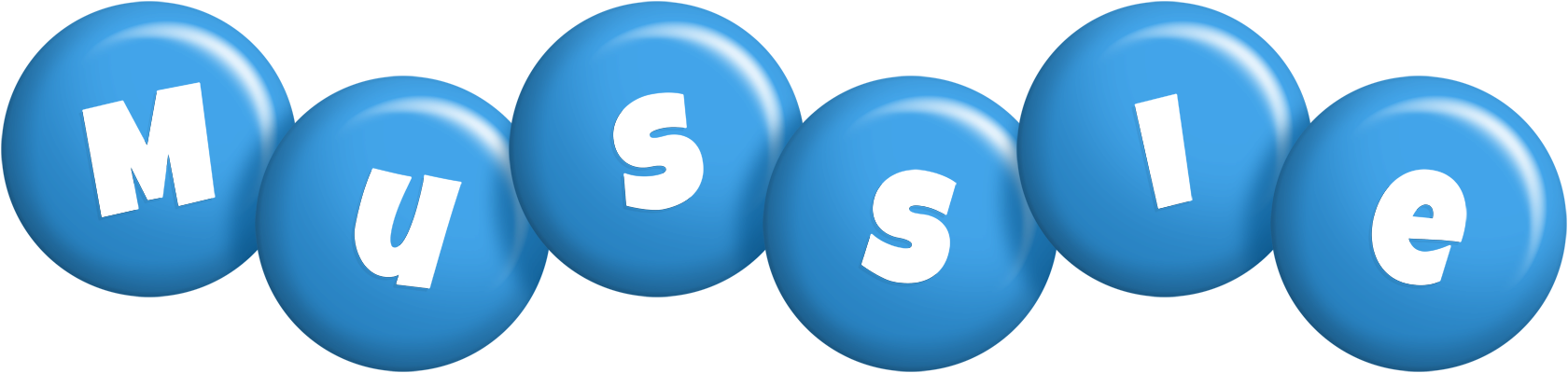 Mussie candy-blue logo