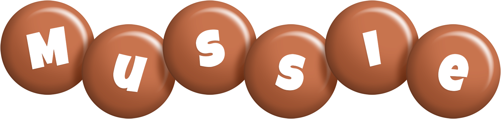 Mussie candy-brown logo