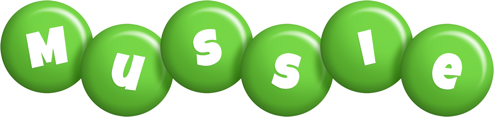 Mussie candy-green logo