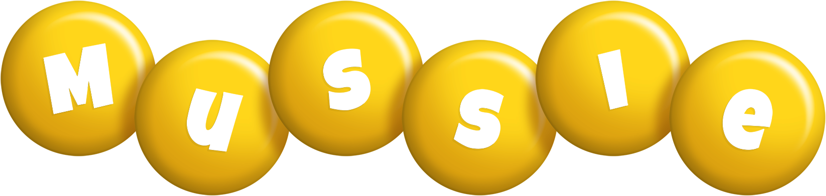 Mussie candy-yellow logo
