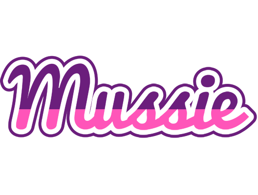 Mussie cheerful logo