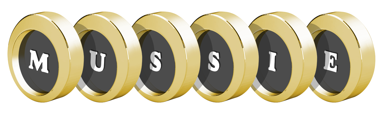 Mussie gold logo
