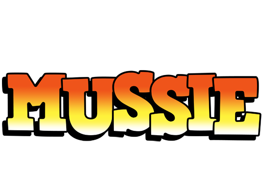 Mussie sunset logo