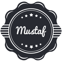 Mustaf badge logo