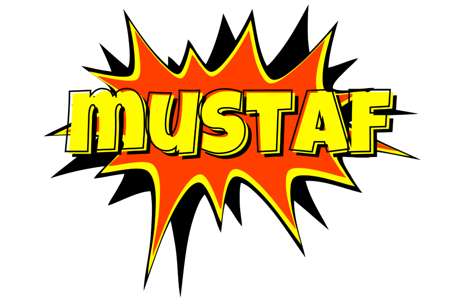 Mustaf bazinga logo