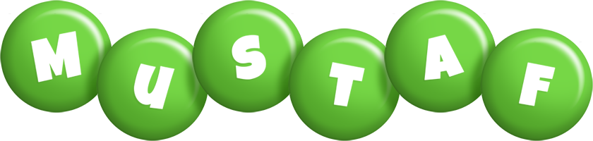 Mustaf candy-green logo