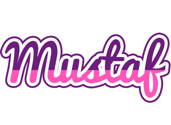 Mustaf cheerful logo