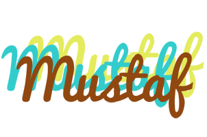 Mustaf cupcake logo