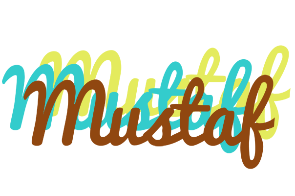 Mustaf cupcake logo