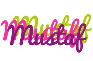 Mustaf flowers logo