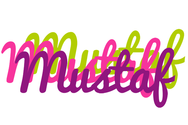 Mustaf flowers logo