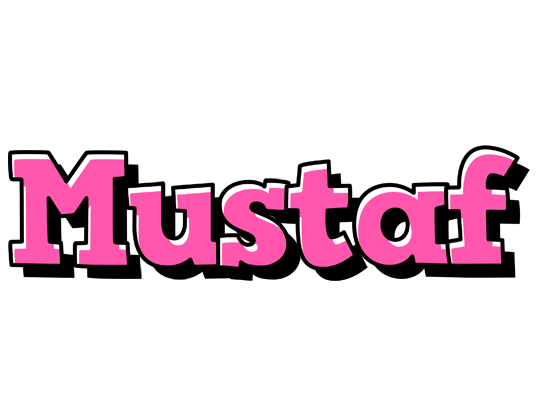 Mustaf girlish logo