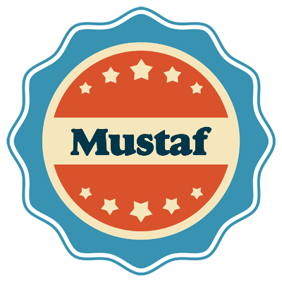 Mustaf labels logo
