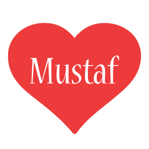 Mustaf love logo