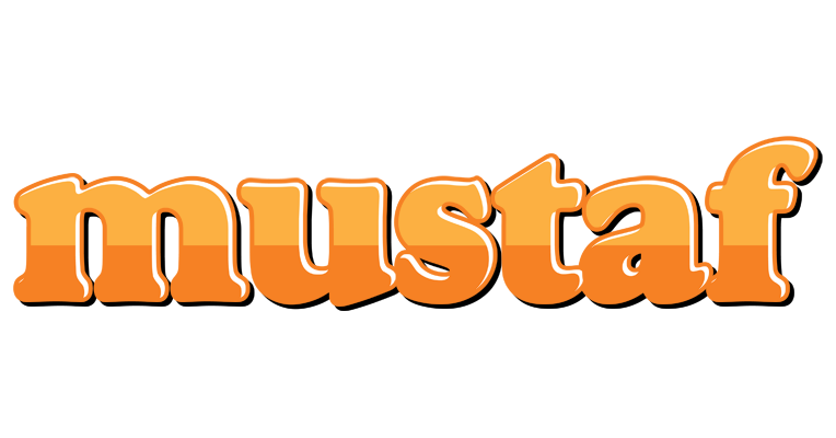 Mustaf orange logo