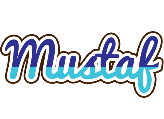 Mustaf raining logo