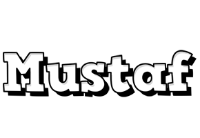 Mustaf snowing logo