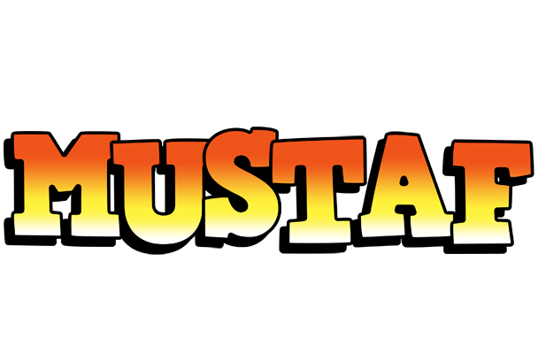 Mustaf sunset logo