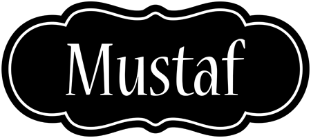 Mustaf welcome logo