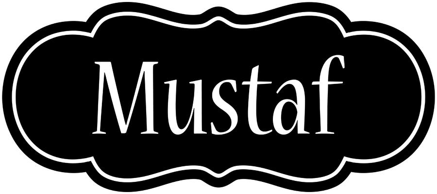 Mustaf welcome logo