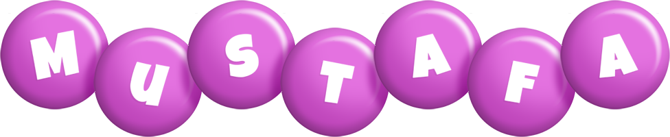 Mustafa candy-purple logo