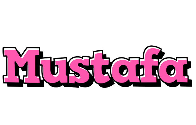 Mustafa girlish logo