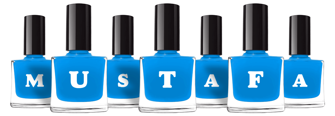 Mustafa glossy logo