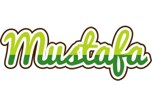 Mustafa golfing logo