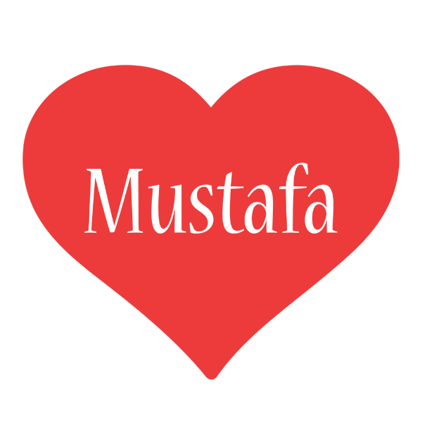 Mustafa love logo