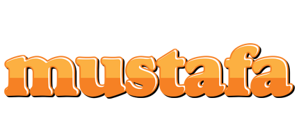 Mustafa orange logo