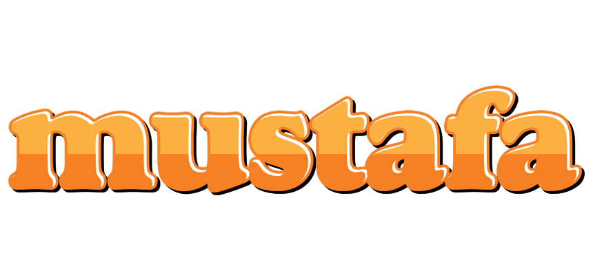 Mustafa orange logo