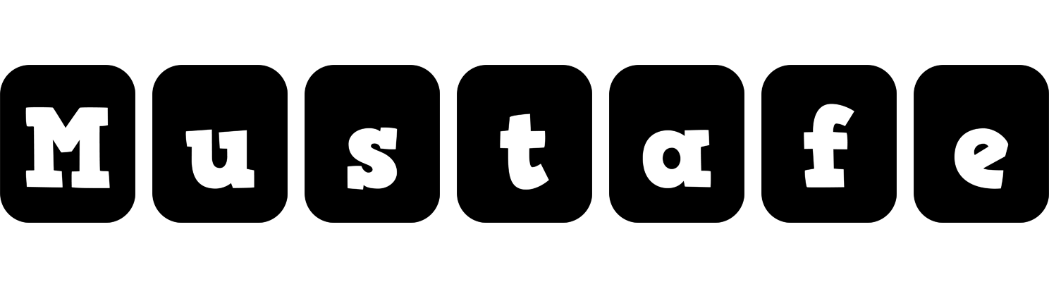 Mustafe box logo