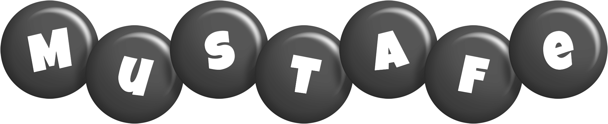 Mustafe candy-black logo