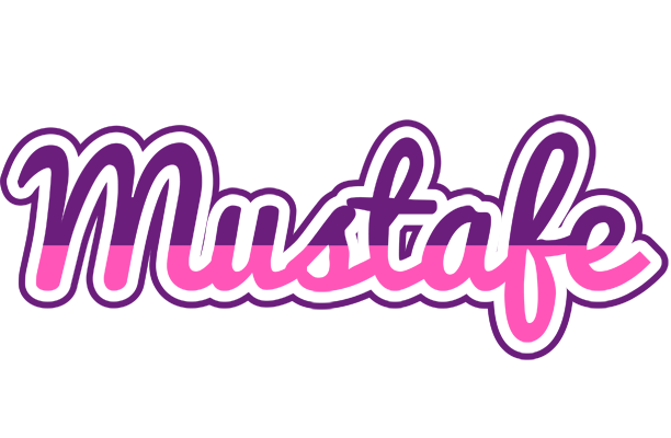 Mustafe cheerful logo