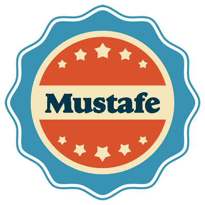 Mustafe labels logo