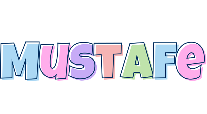 Mustafe pastel logo