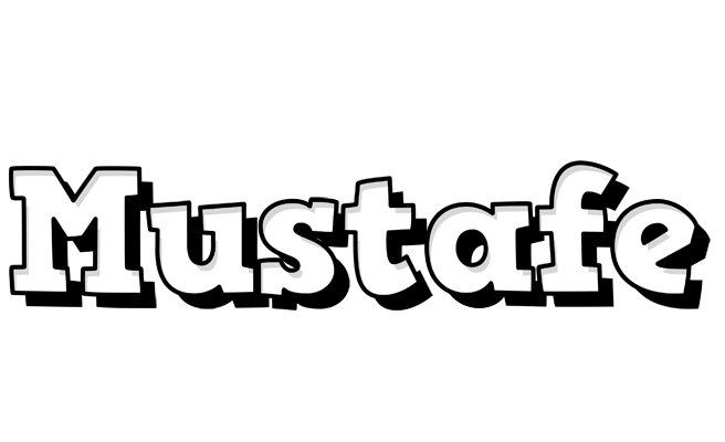 Mustafe snowing logo