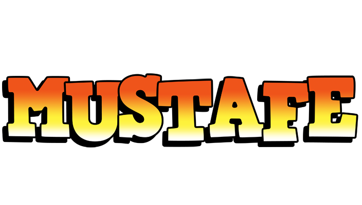 Mustafe sunset logo