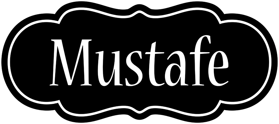 Mustafe welcome logo