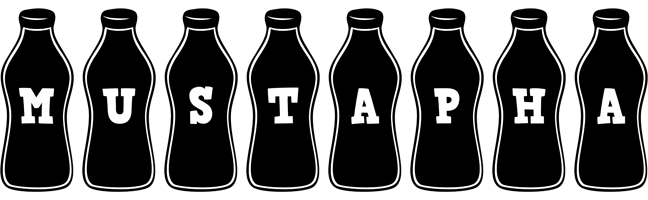 Mustapha bottle logo