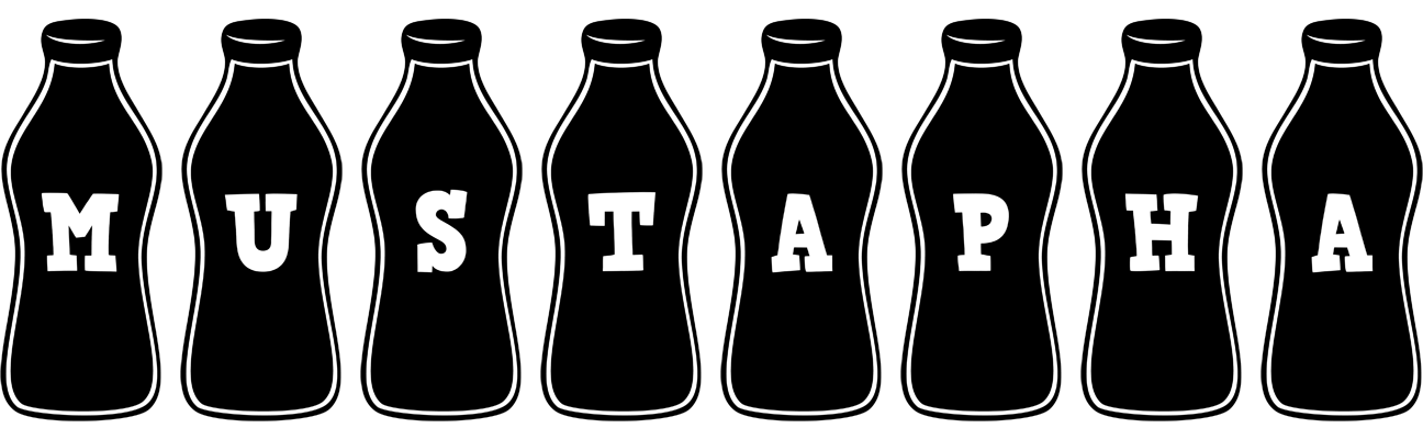 Mustapha bottle logo