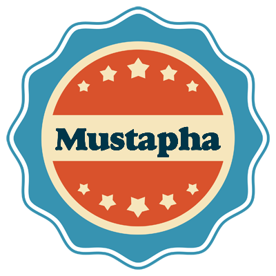Mustapha labels logo