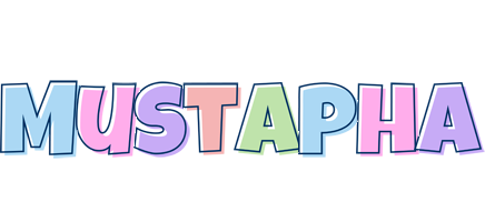 Mustapha pastel logo