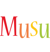 Musu birthday logo