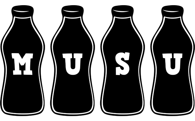Musu bottle logo