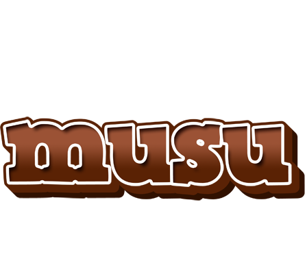 Musu brownie logo